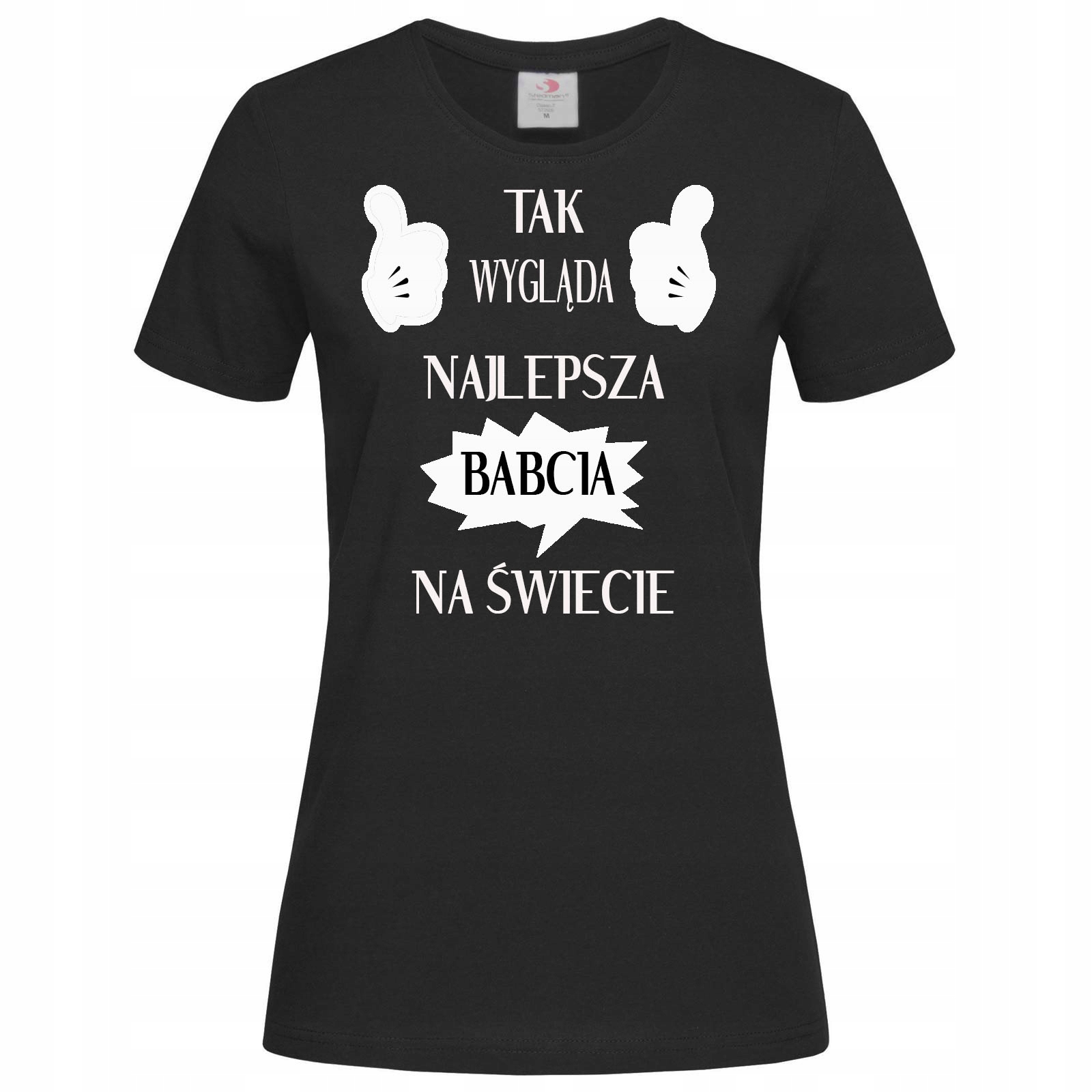 

M Koszulka Damska z Nadrukiem na Dzień Babci