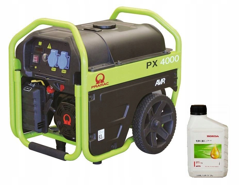 Agregat prądotwórczy PRAMAC PX4000 230V AVR + olej