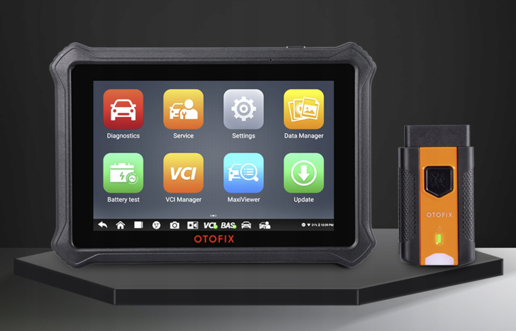 TESTER DIAGNOSTYCZN by AUTEL Otofix D1 J.POLSKI Marka Autel