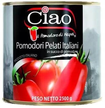 

Pomidory Pelati 2,5kg Ciao