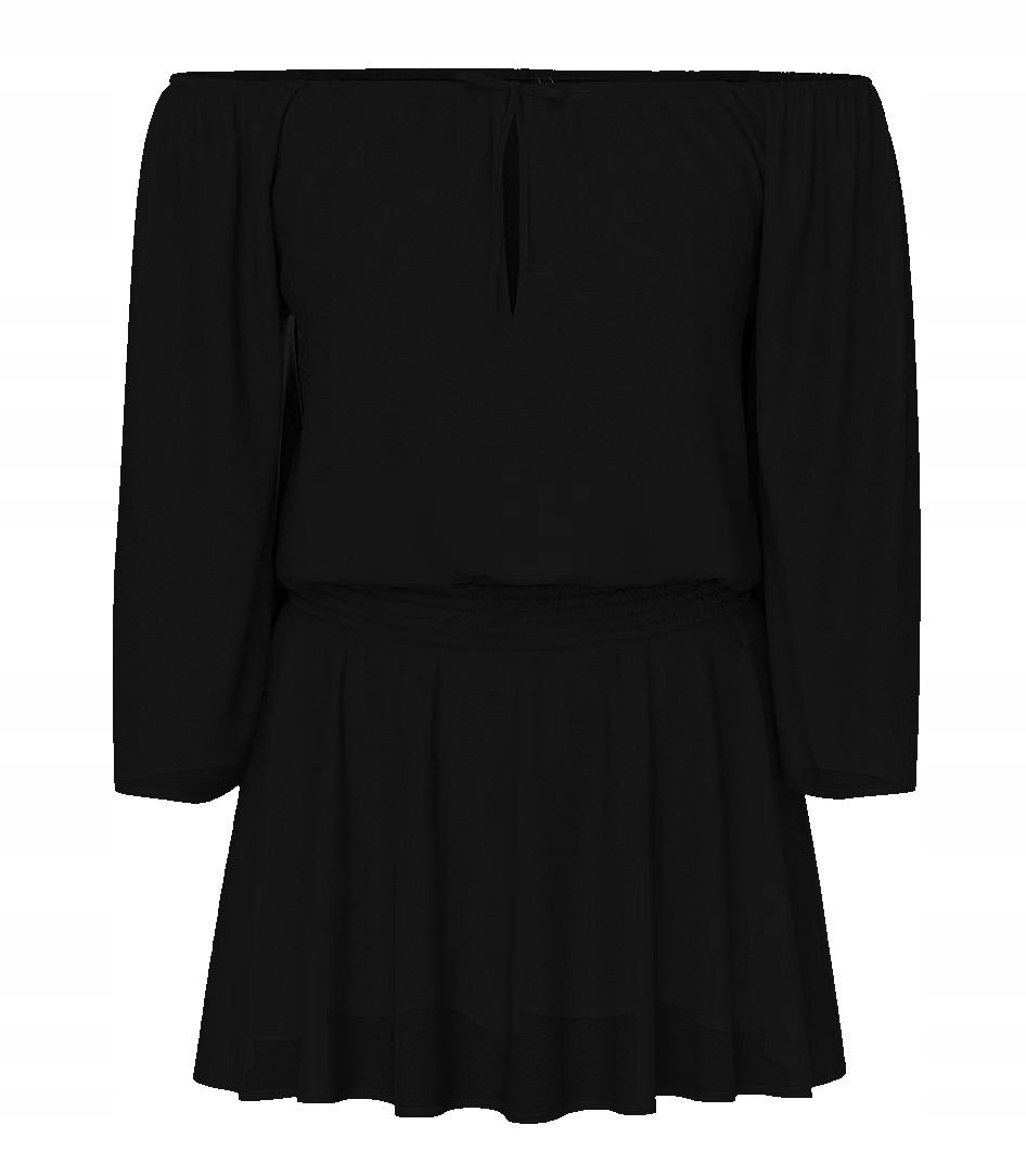 Šaty plážová mini Victoria's Secret tunika černá Xs