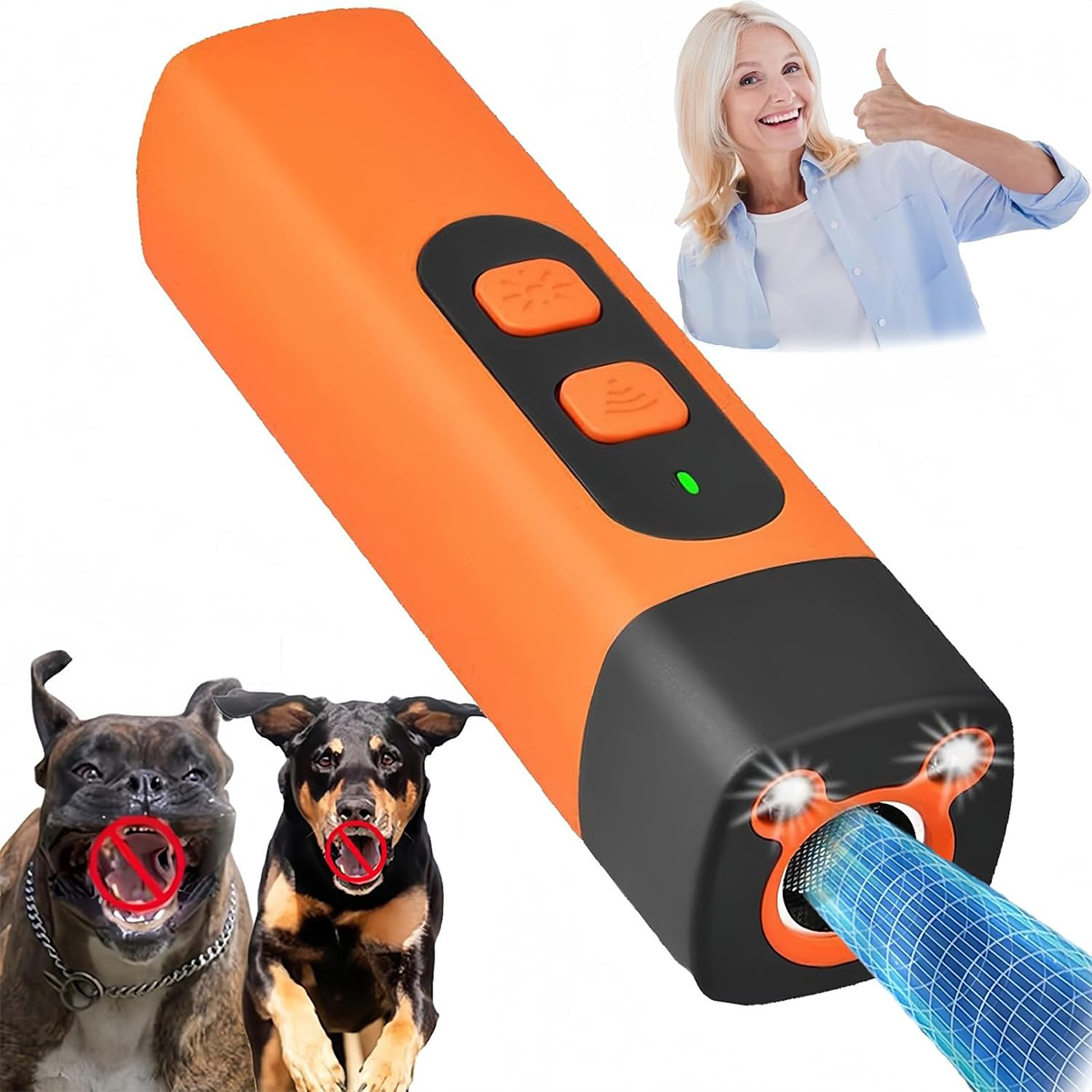 Ultrazvukový protištěkací přístroj proti štěkání pro psa (tréninkový)