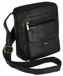 Pánská kabelka přes rameno z přírodní kůže Peterson