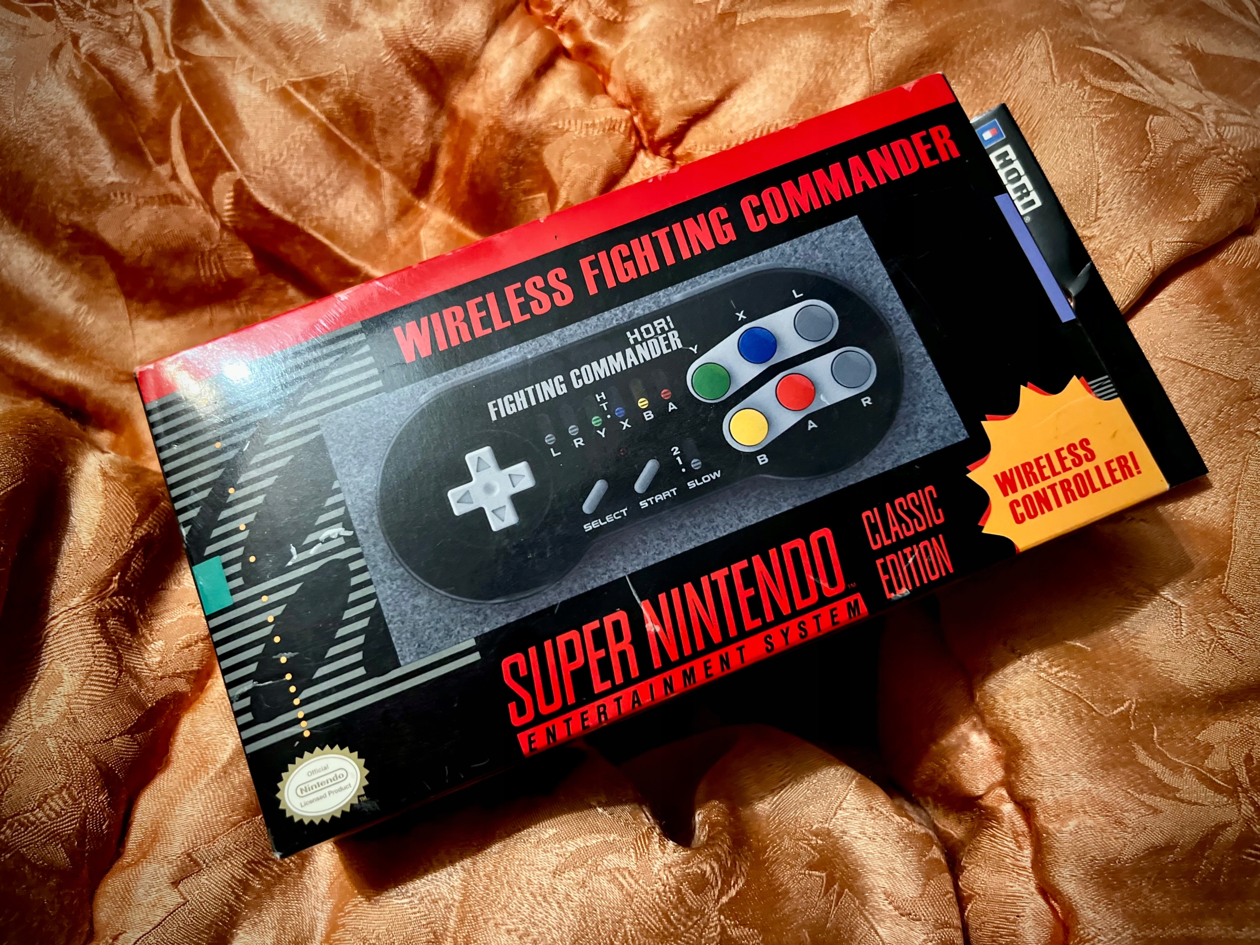 Wireless Fighting Commander SNES Classic Hori