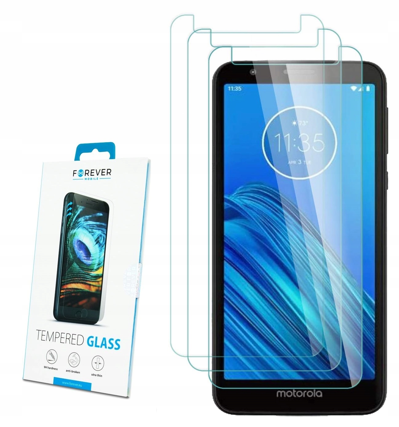 

Szkło Hartowane Full Glue Do Motorola Moto E6
