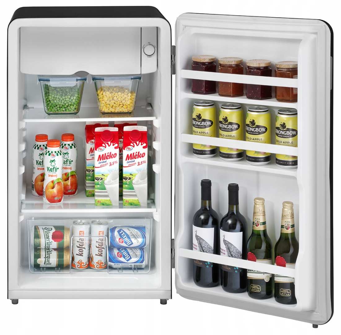 Podblatowa Lodówka Concept LTR3047bc RETRO czarna Model LTR3047bc