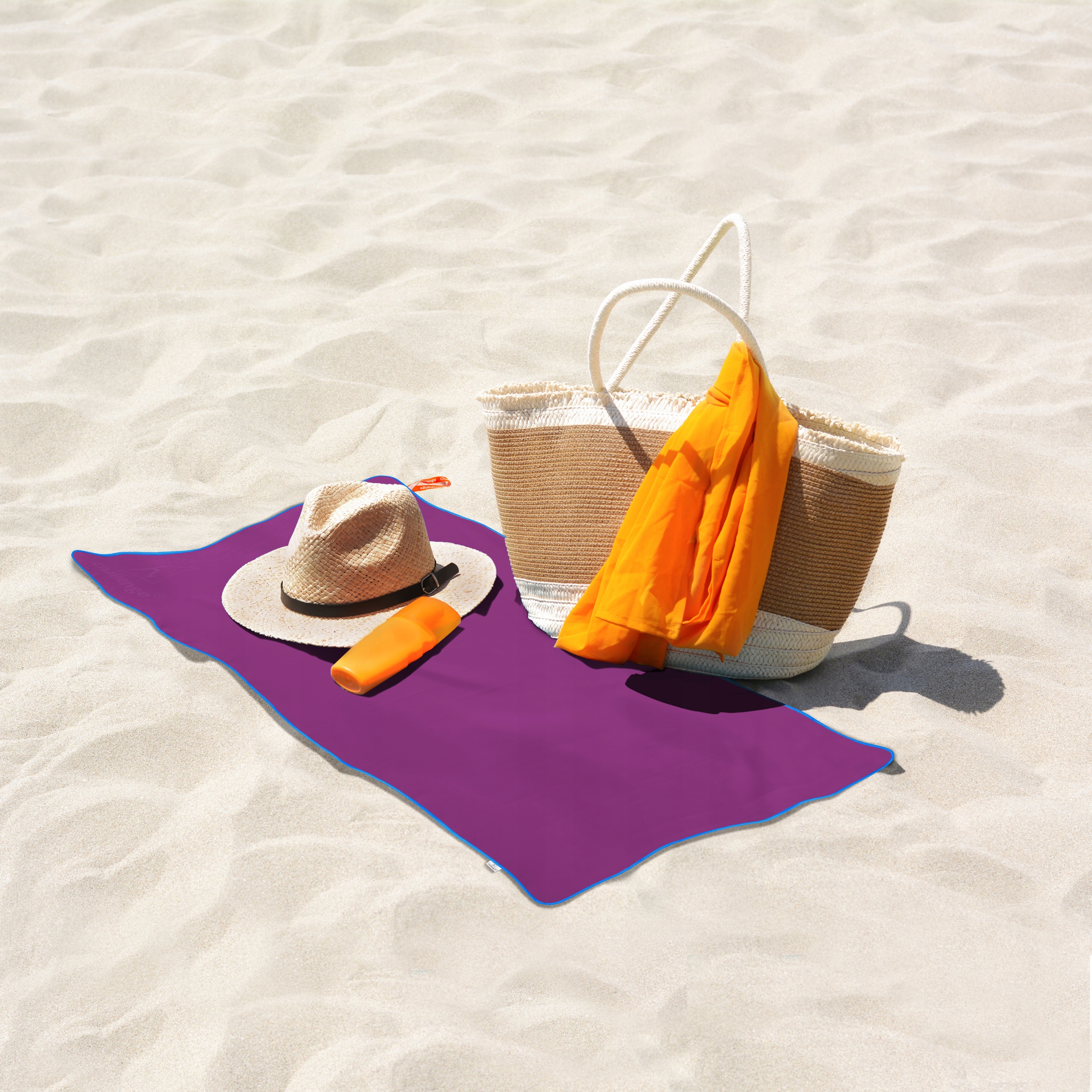 RĘCZNIK Z MIKROFIBRY 80x150 cm fioletowy NEW Materiał dominujący mikrofibra