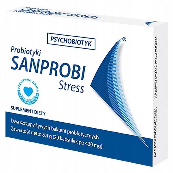 Sanprobi Stress (Probiotyk) 3 X 20 Kapsułek