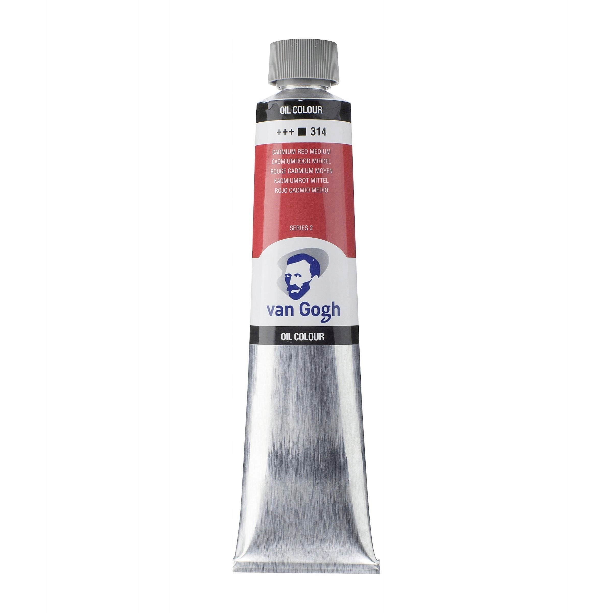 Barva Talens Van Gogh 314 Cadmium Red Medium 200 ml