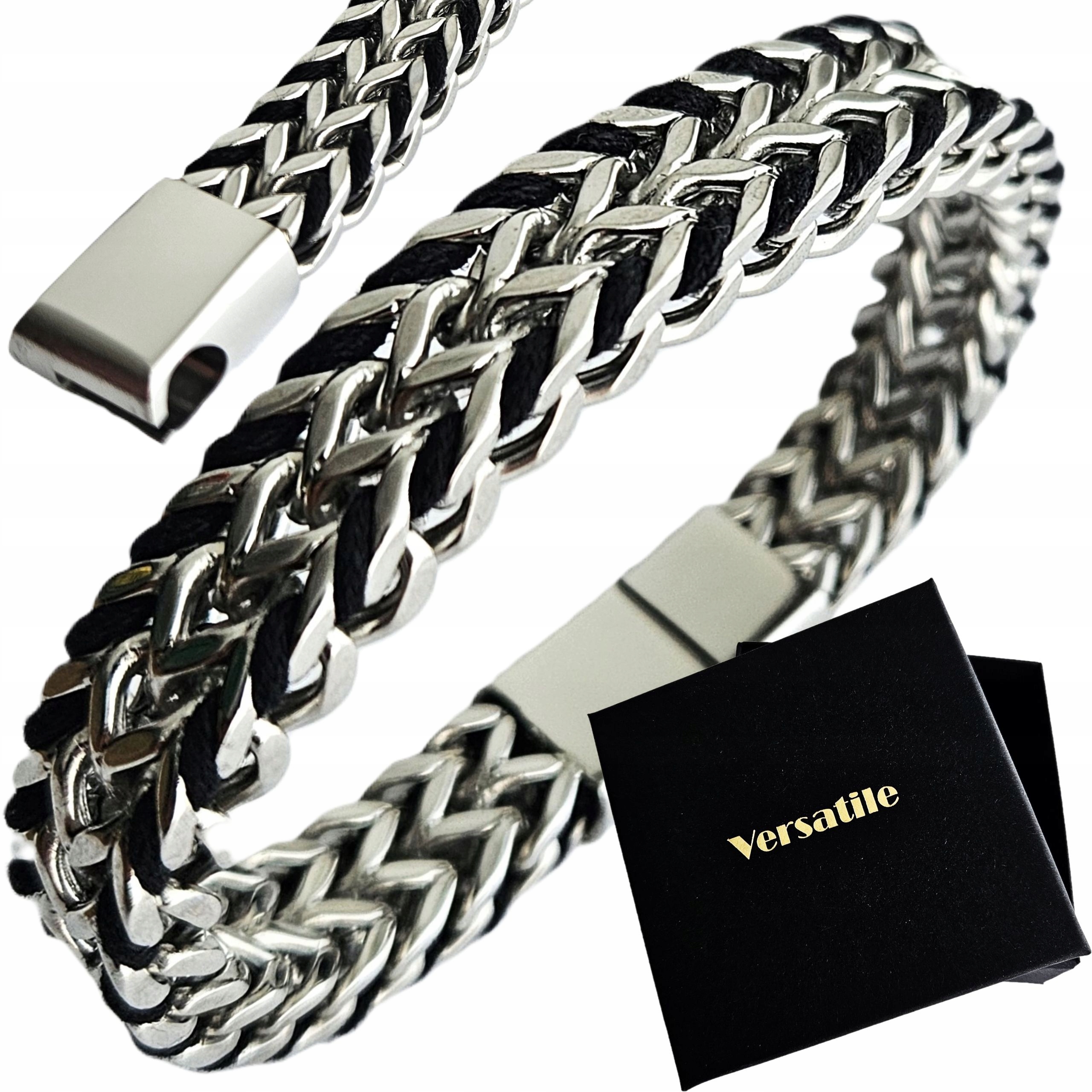 Pánský náramek, kvalita, Dárek Den Otců, Táta, detaily Versatile 22,5 cm