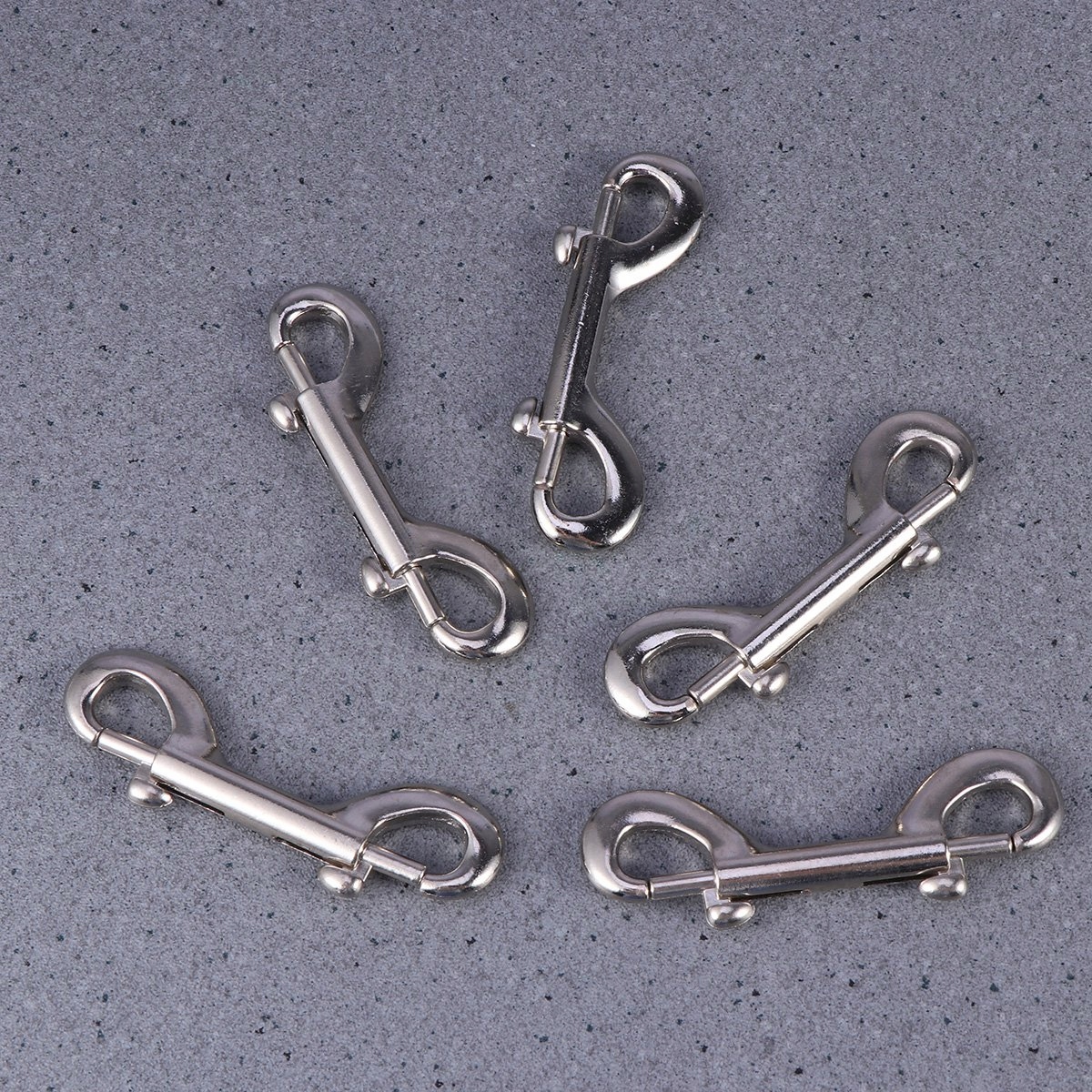 HACZYKI ROWEROWE ŁAŃCUCH DO BRELOKÓW 5 SZT Grubość 1 mm