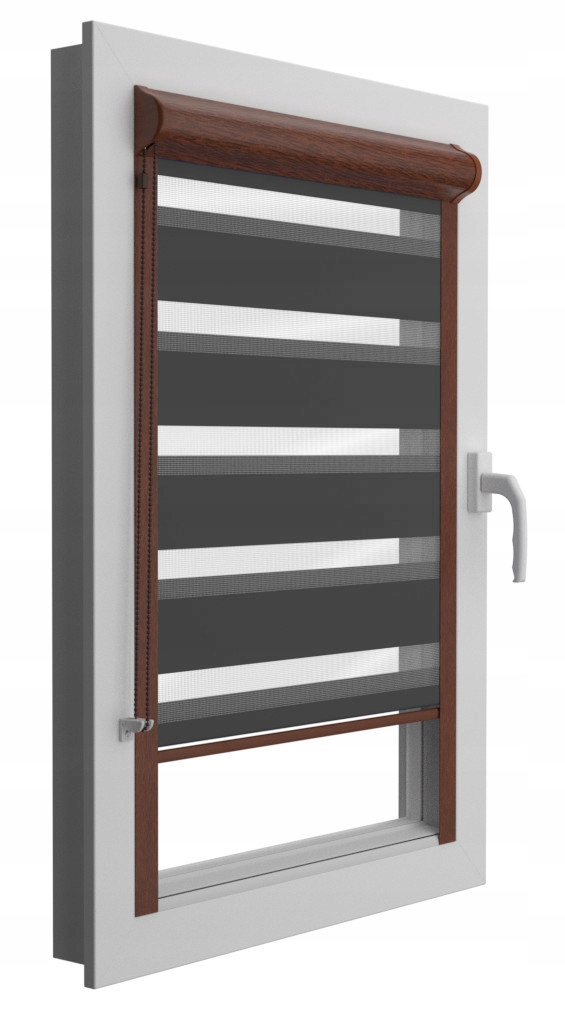 Roleta DZIEŃ NOC w KASECIE WYMIAR 56cmx150cm LUX Wzór klasyczny