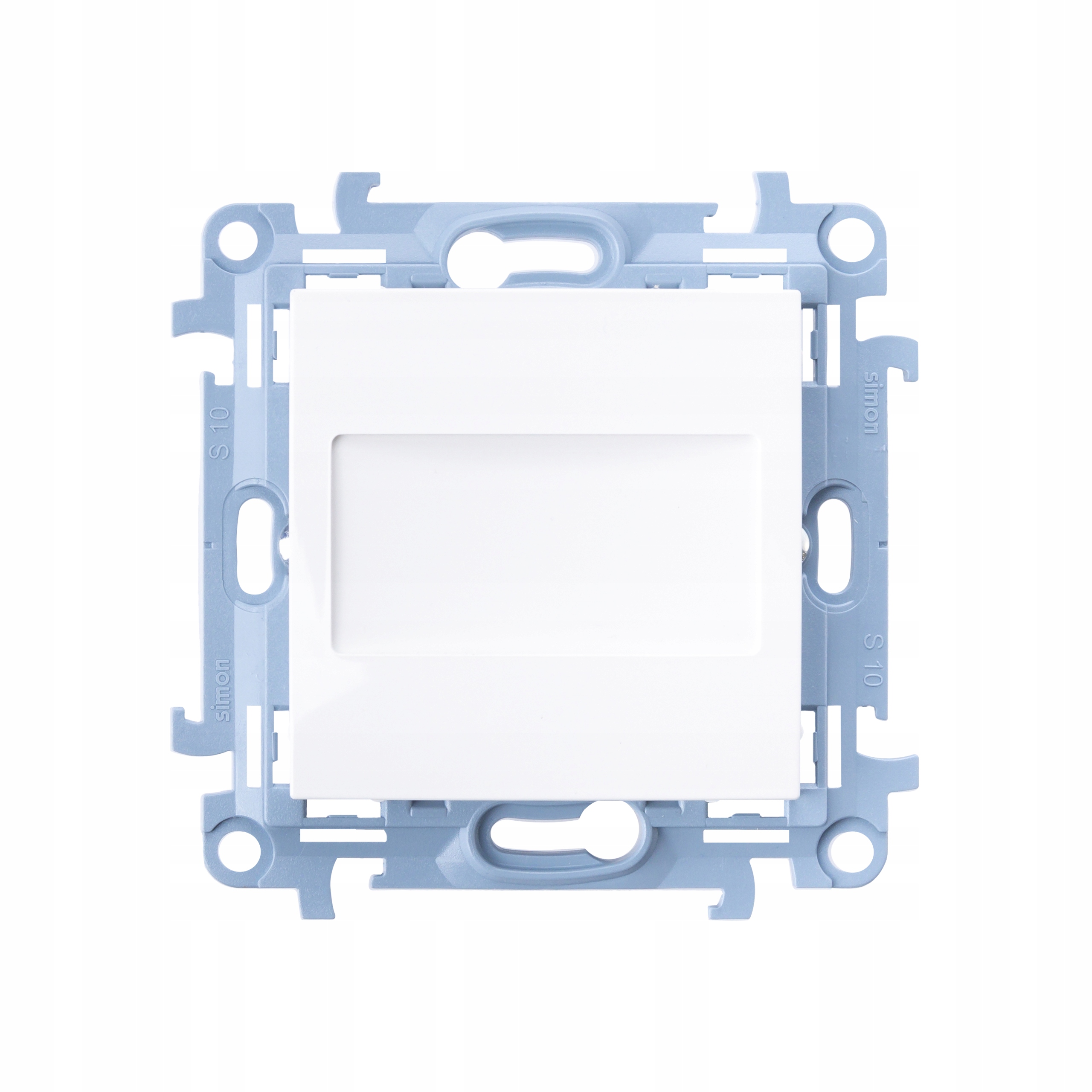 

Simon 10 Zaślepka ramki biała