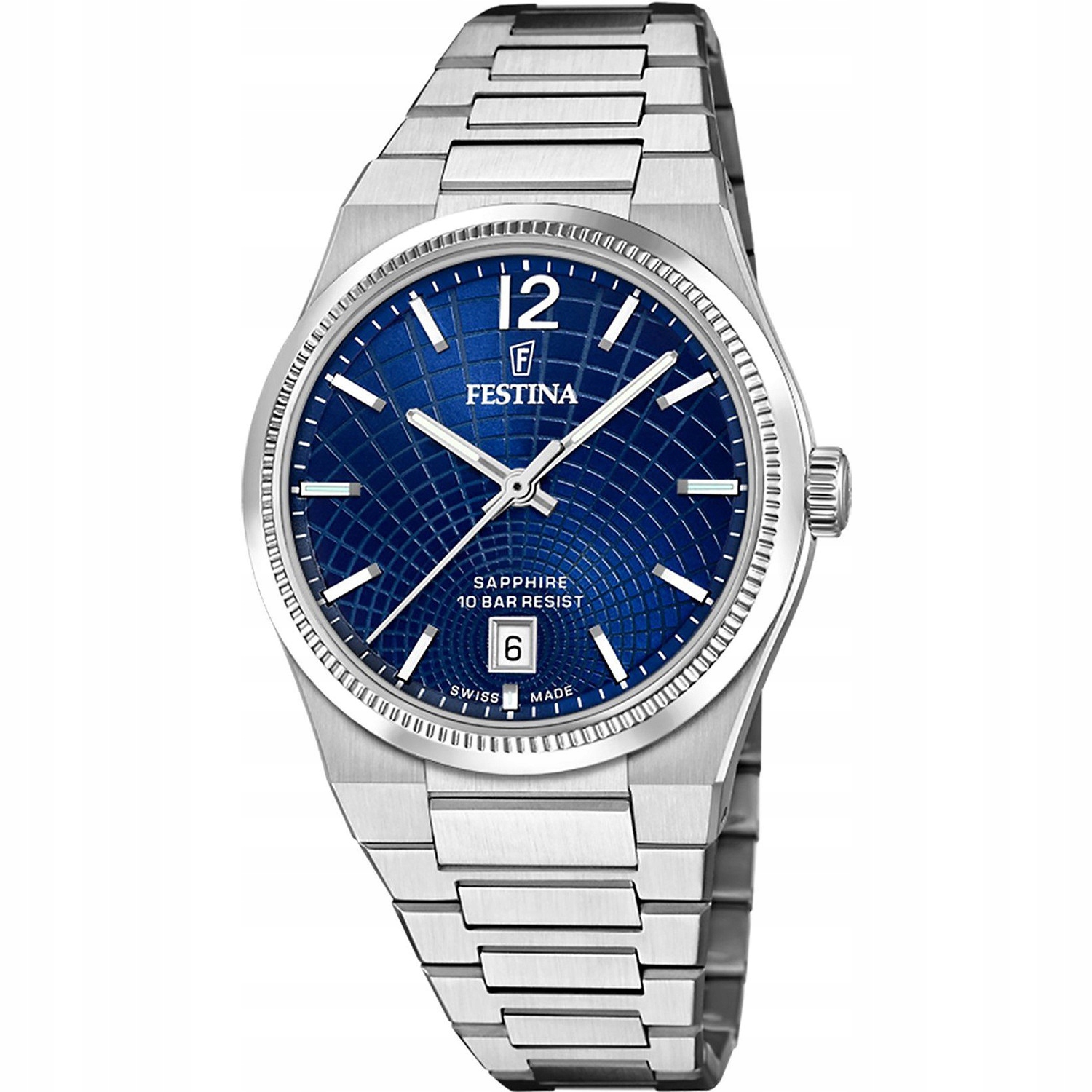 Dámské hodinky Festina F20052-7 stříbrné