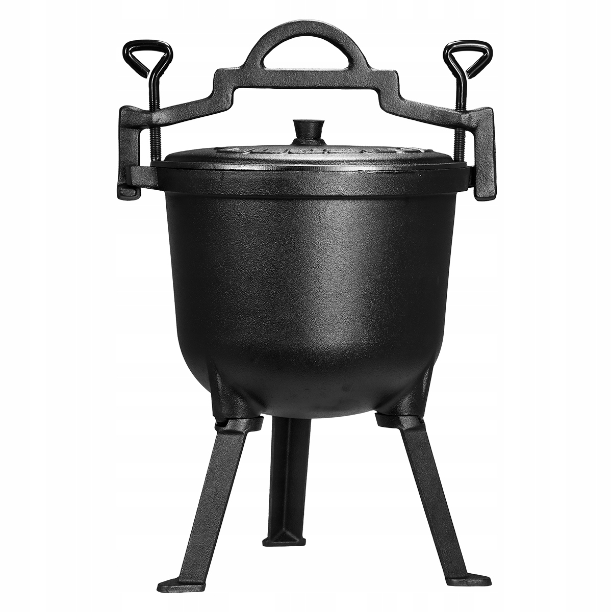 KOCIOŁEK ŻELIWNY 10L GARNEK MYŚLIWSKI WĘGIERSKI NA OGNISKO CIĘŻKI SOLIDNY Kod producenta Kociołek żeliwny stojący