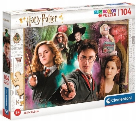 

Puzzle 104 el. Harry Potter Supercolor Hermiona