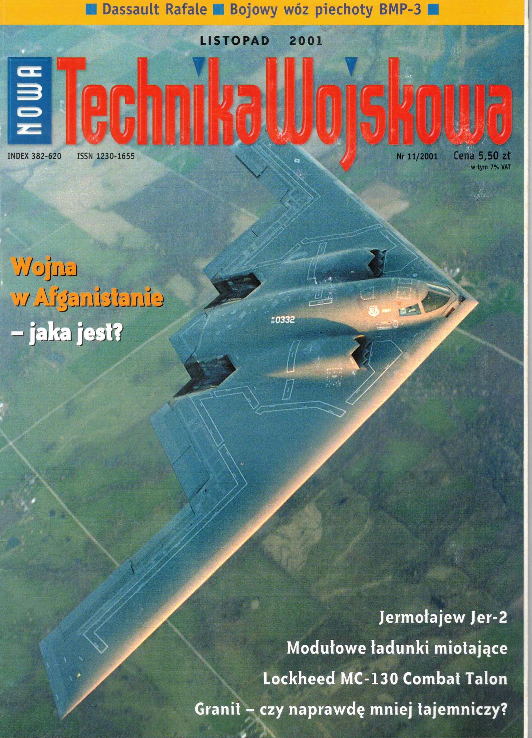 Technika Wojskowa 11/2001 Dassault Rafale