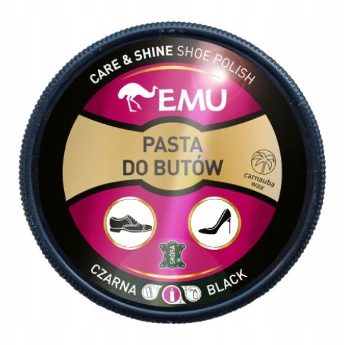EMU Pasta do butów w puszce czarna, 50ml