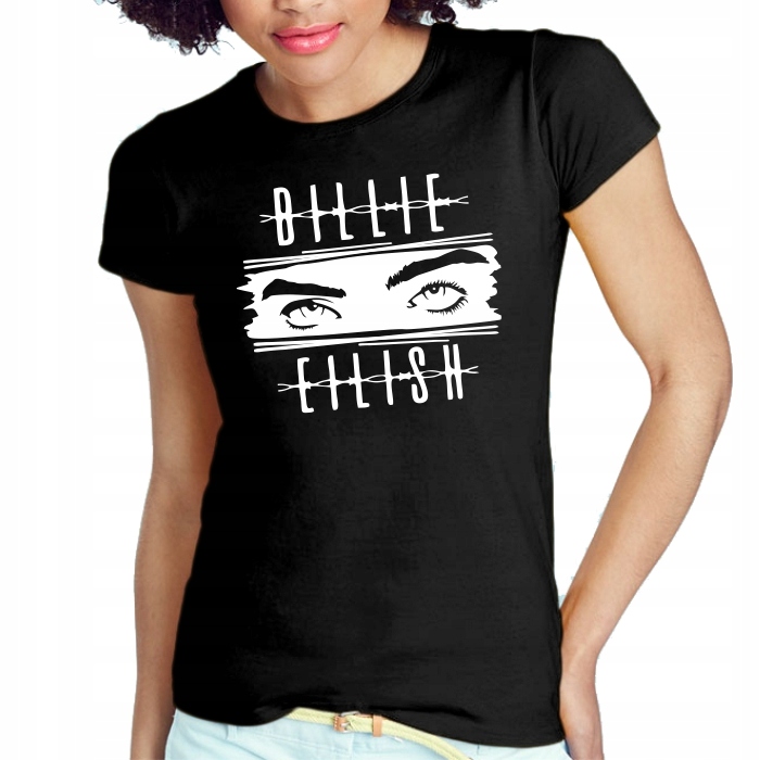 

Damska Koszulka Billie Eilish Koncert Bad Guy - XL