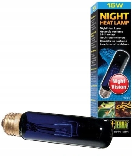 

Exo-terra Night-heat 15W Żarówka Nocna Terrarium