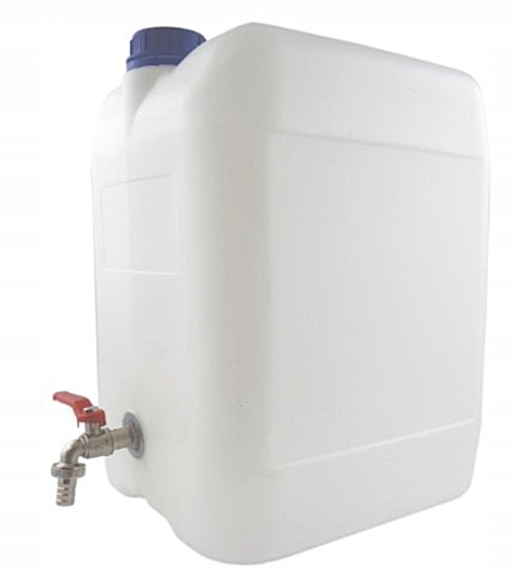 KRANEM 20L KANISTER POJEMNIK NA WODĘ Z METALOWYM V