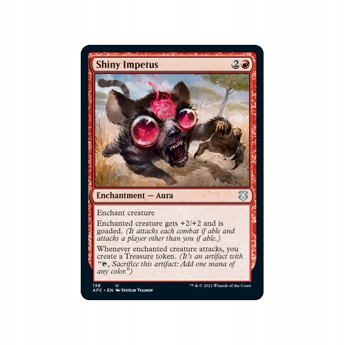 Mtg 2x Shiny Impetus (Uncommon)