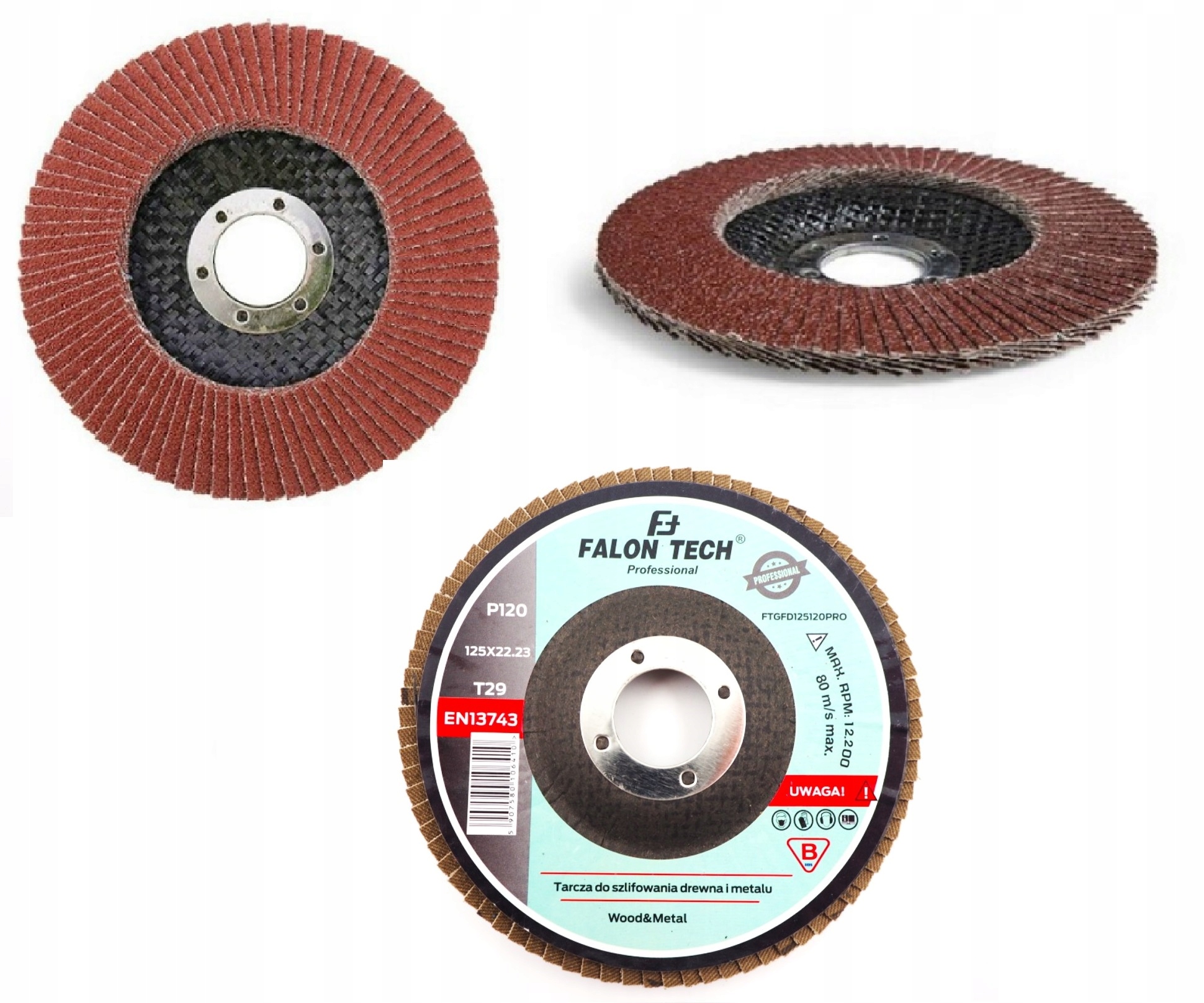 

Tarcza Lamelkowa Listkowa Lamelka 125 gr 120 Pro