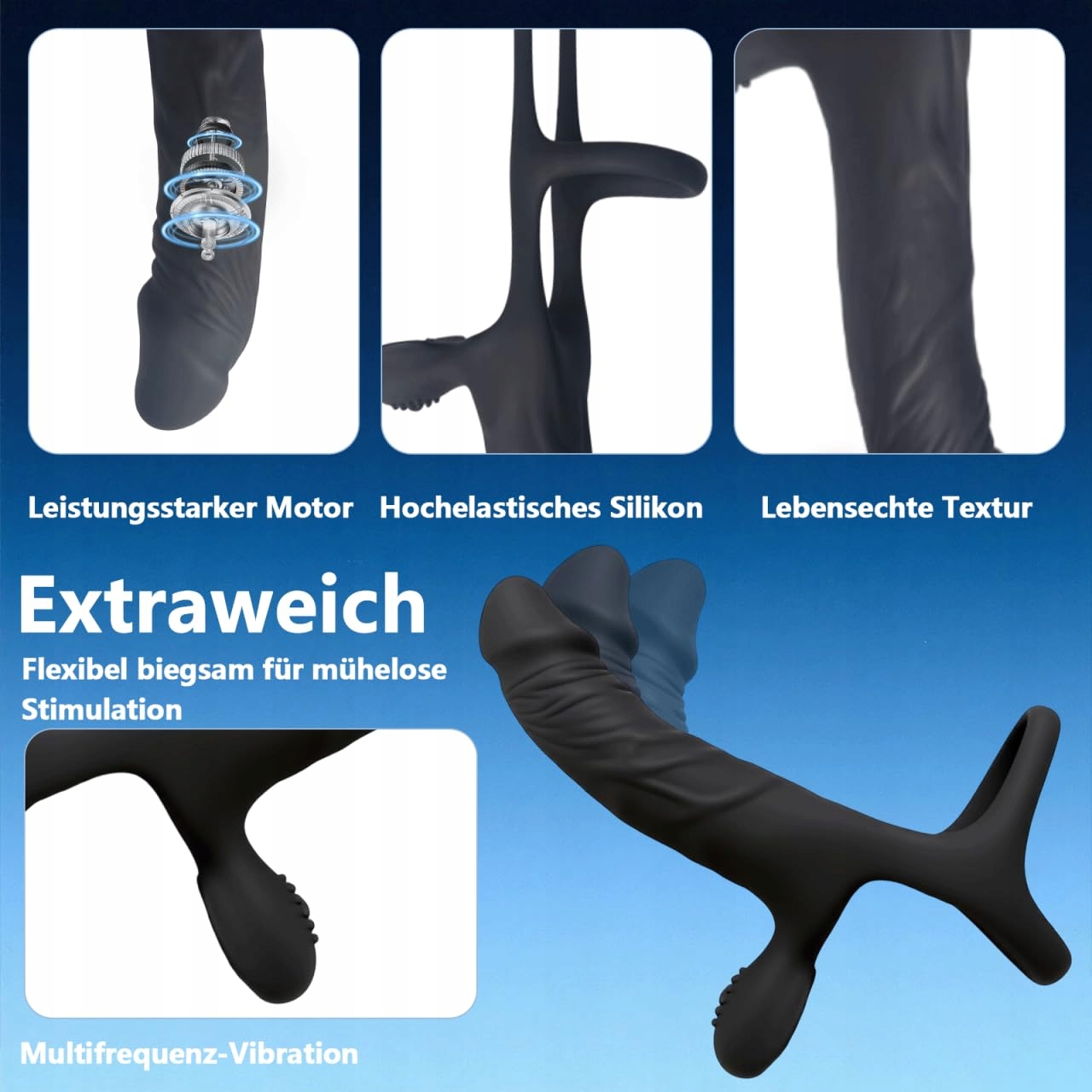 ANALVIBRATOREN Zestaw Wibratorów Dla Mężczyzn Z 7 Trybami Wibracji — miniatura 5
