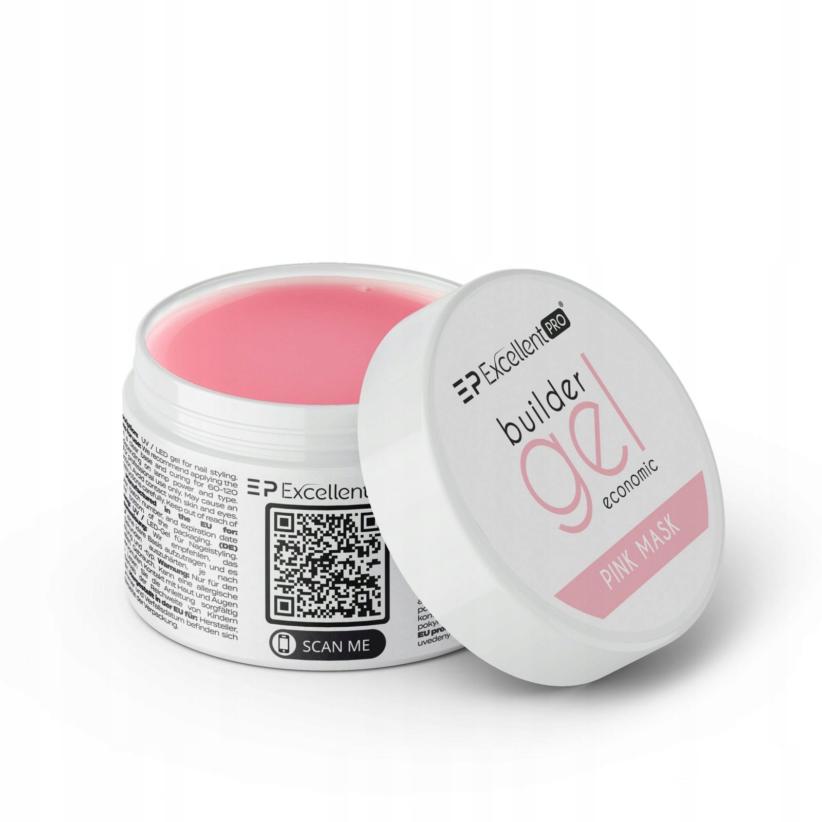 Excellent Pro Stavební Gel Ekonomický Pink Mask 50G