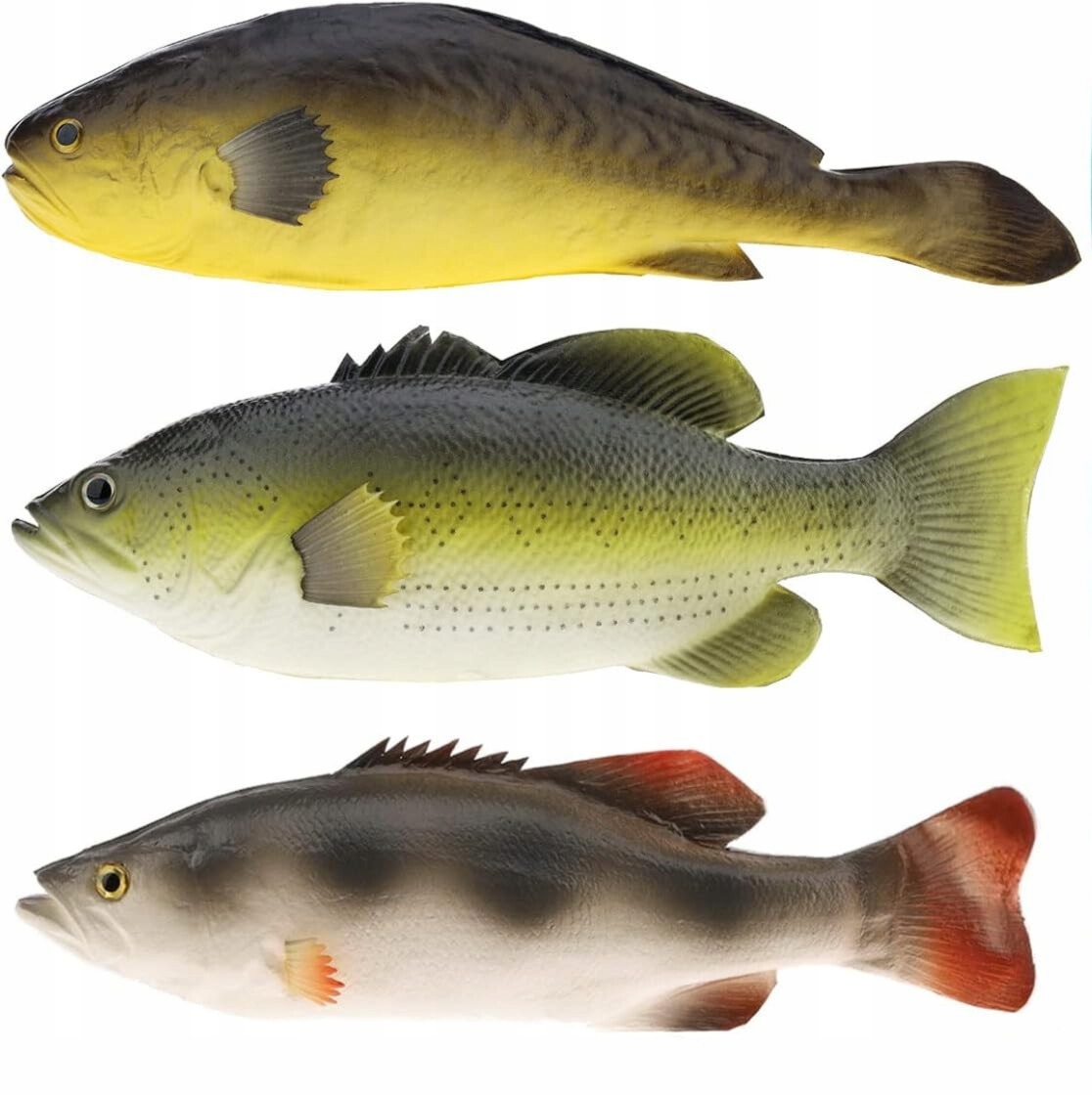 Levně 3 ks Ryba Ozdoba Umělé jídlo Model Dekorace Dům Kuchyně Obchod