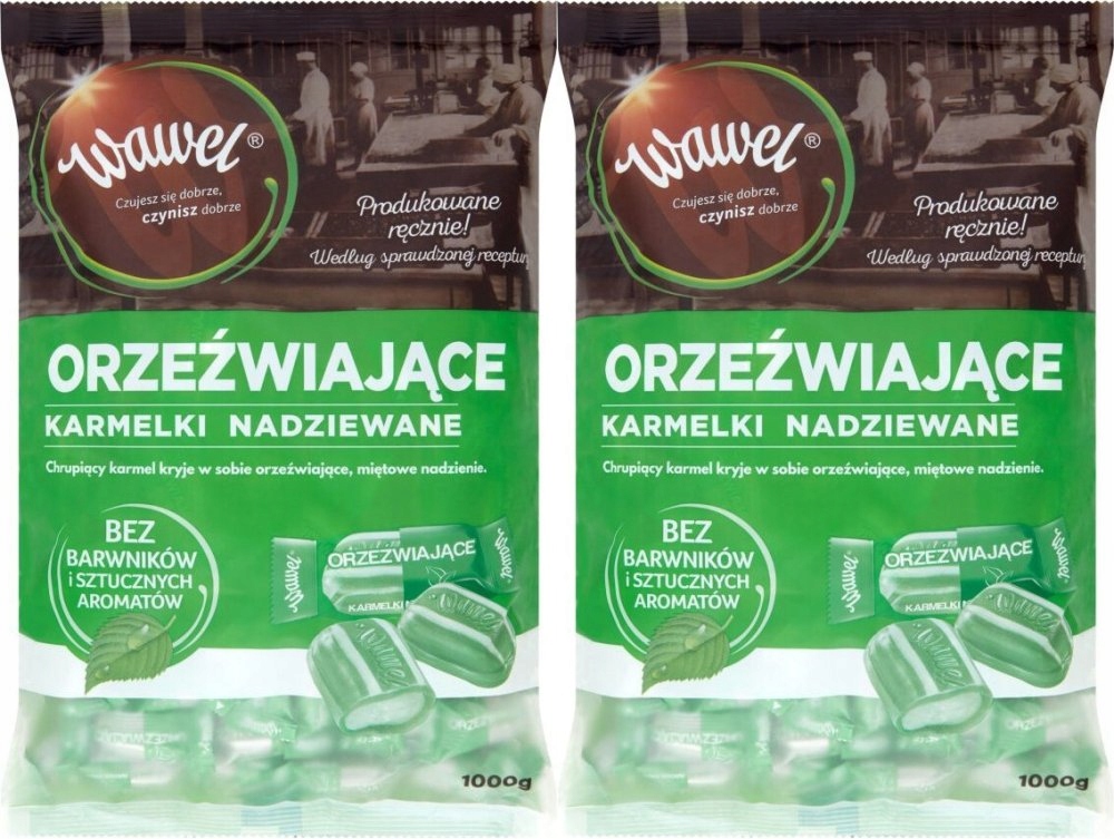 Cukierki Wawel Orzeźwiające 1kg x2