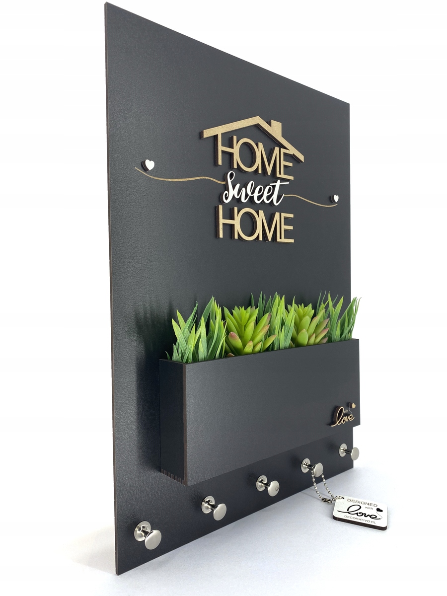

Wieszak na klucze Home Sweet Home DECOR-215