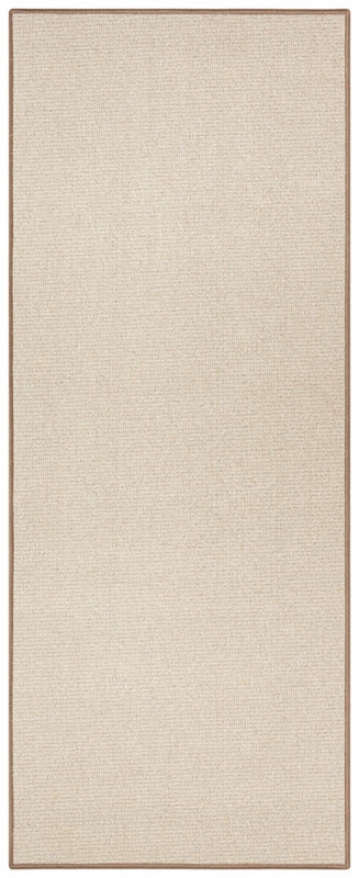 Behúň béžový protišmykový 67x400 cm, plochý, univerzálny