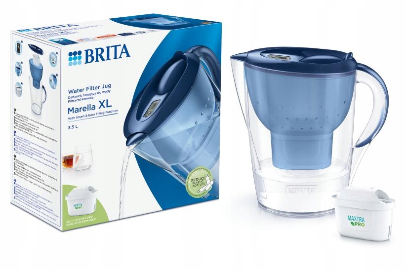 Dzbanek Brita Marella Xl+wkład Filtr Maxtra Pro