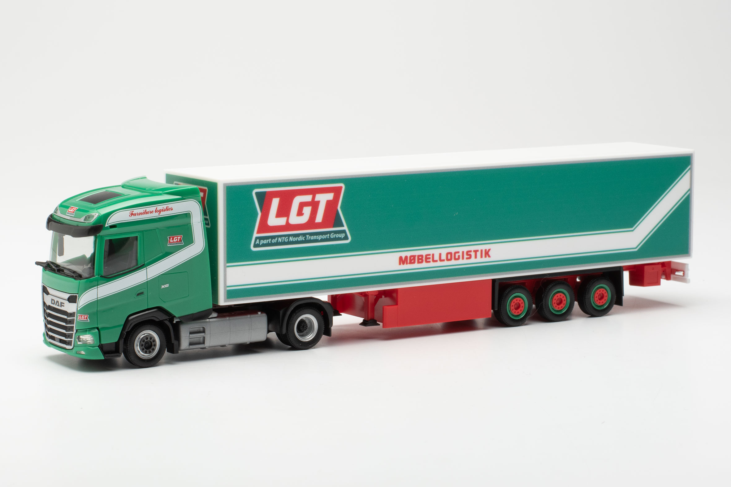 Herpa 317245 Daf Xg Lgt Logistics As