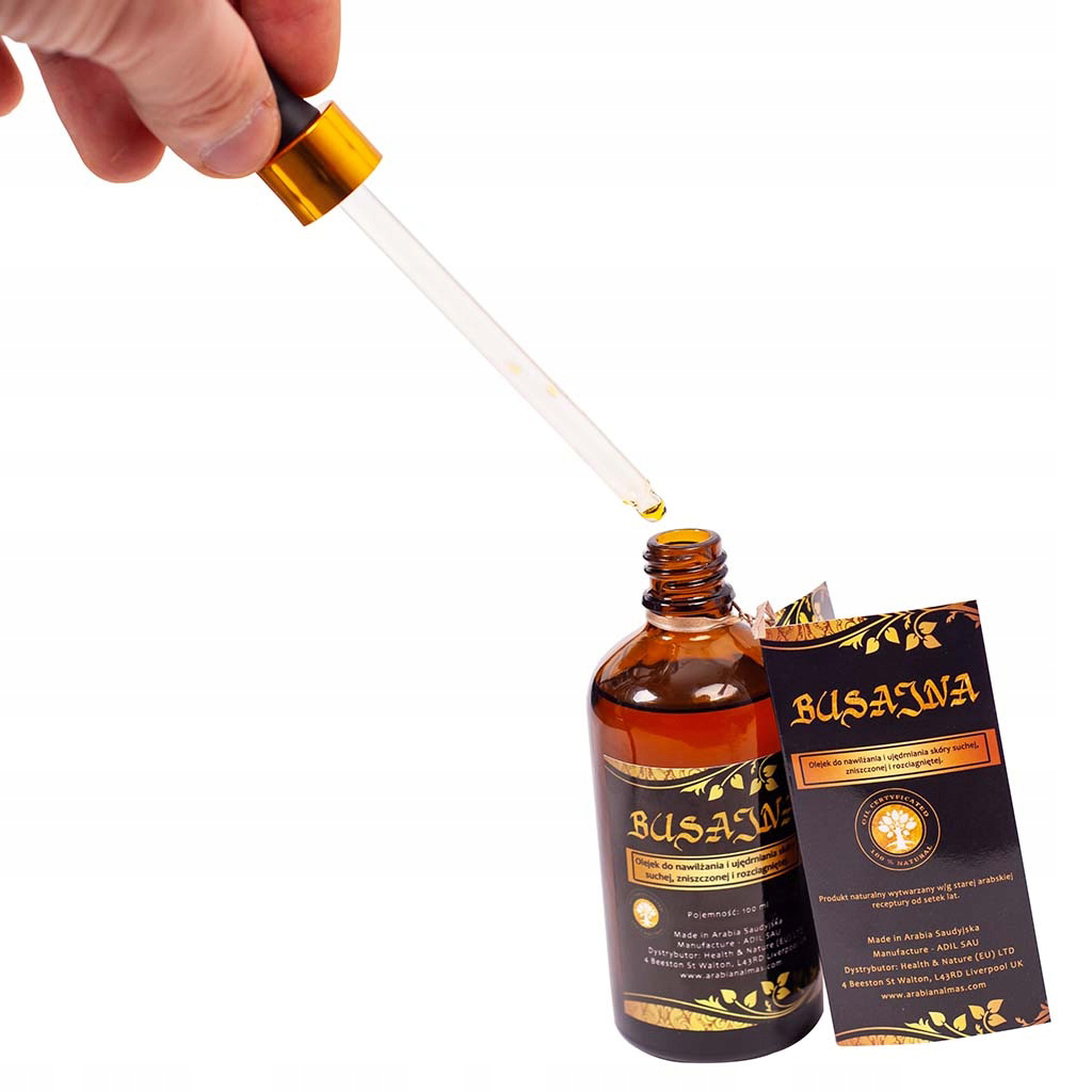 OLEJEK BUSAJNA - SKÓRA SUCHA ROZCIĄGNIĘTA 100ml + 2 PRÓBKI PERFUM Kod producenta Na Dzień Mamy Matki