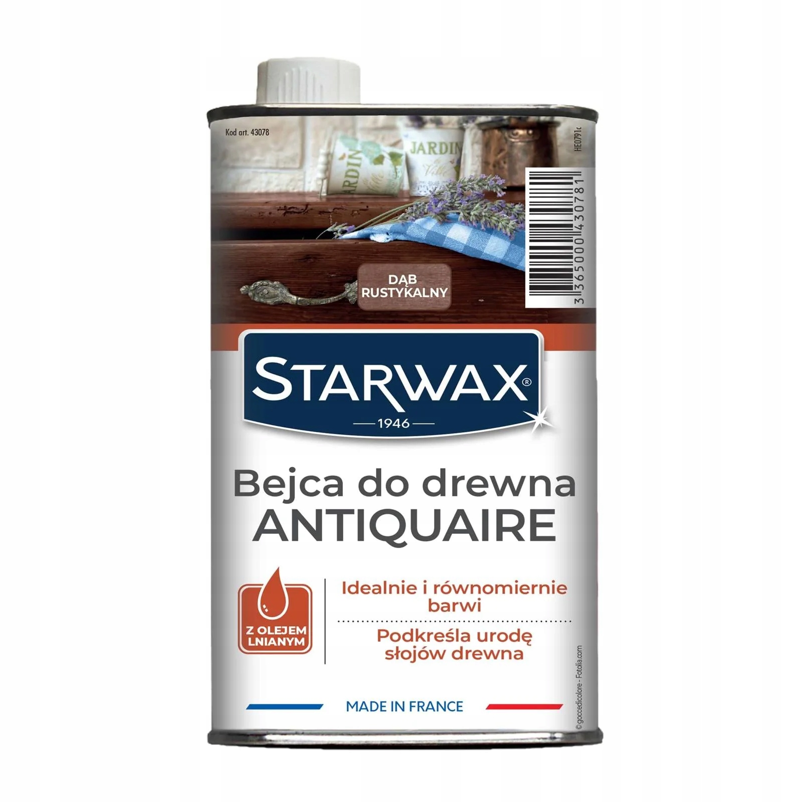 Bejca Do Drewna Dąb Rustykalny 0.5 L Starwax-Zdjęcie-0