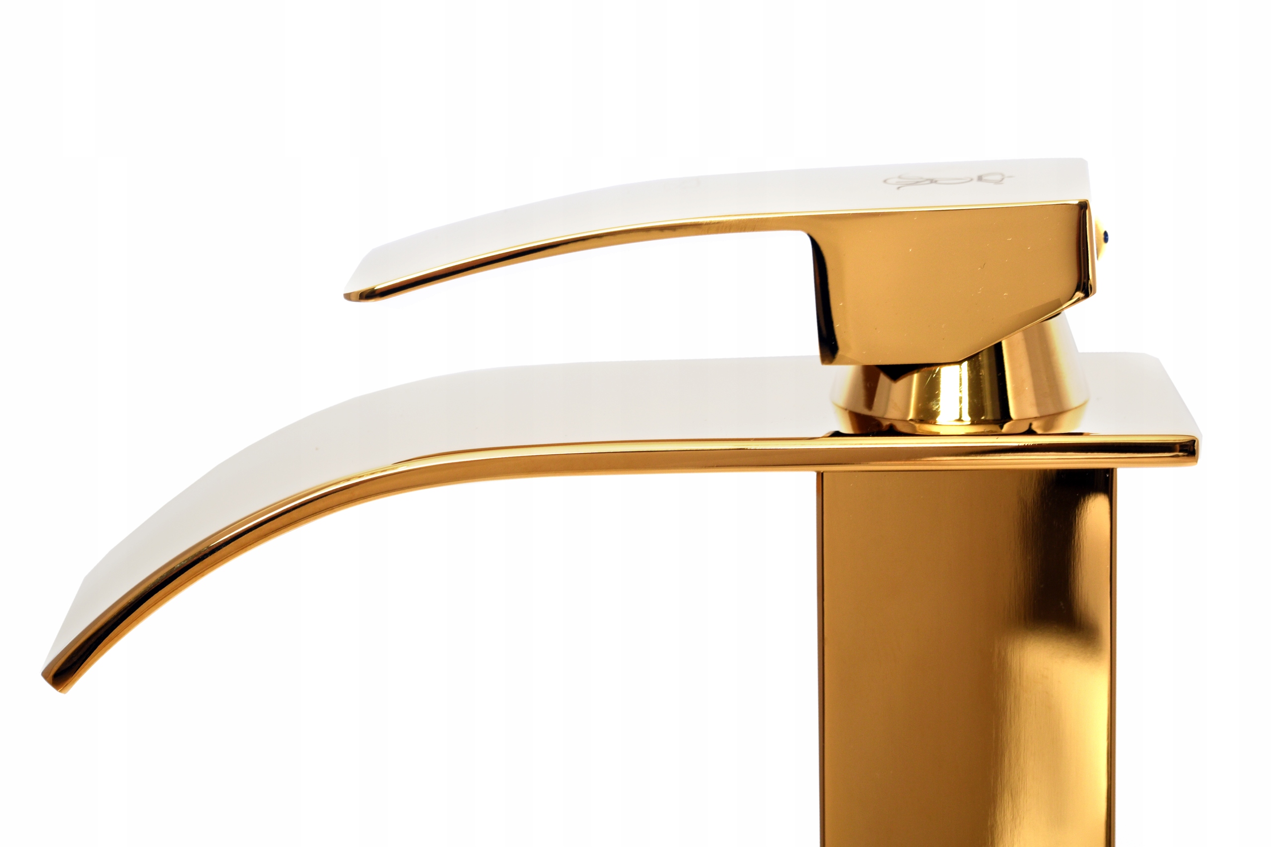 BATERIA UMYWALKOWA STOJĄCA WYSOKA ZŁOTA WODOSPAD Rodzaj baterii Bateria umywalkowa