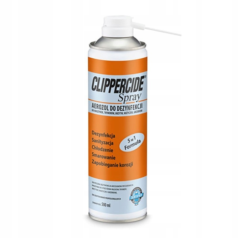 

Clippercide Spray Dezynfekcja Maszynek Ostrzy 0,5L