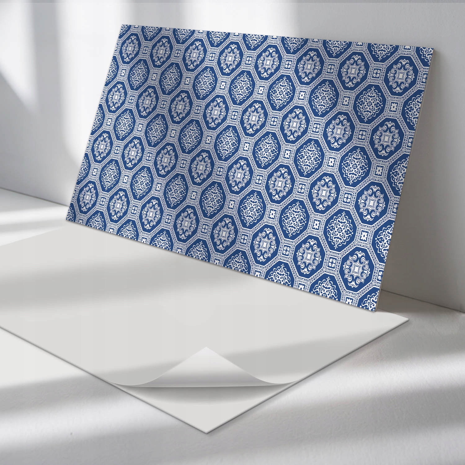 Sada vinylových panelov Jednoduchá montáž Vzor s osemuholníkmi 6 ks 60x30 cm