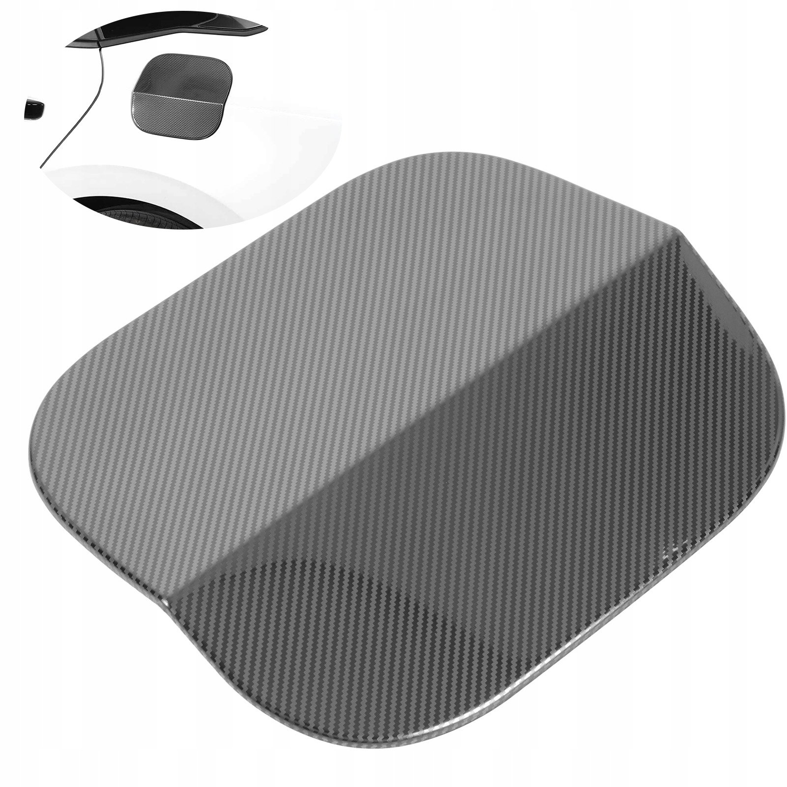 Korek wlewu paliwa w stylu włókna węglowego Producent części 3F Quality