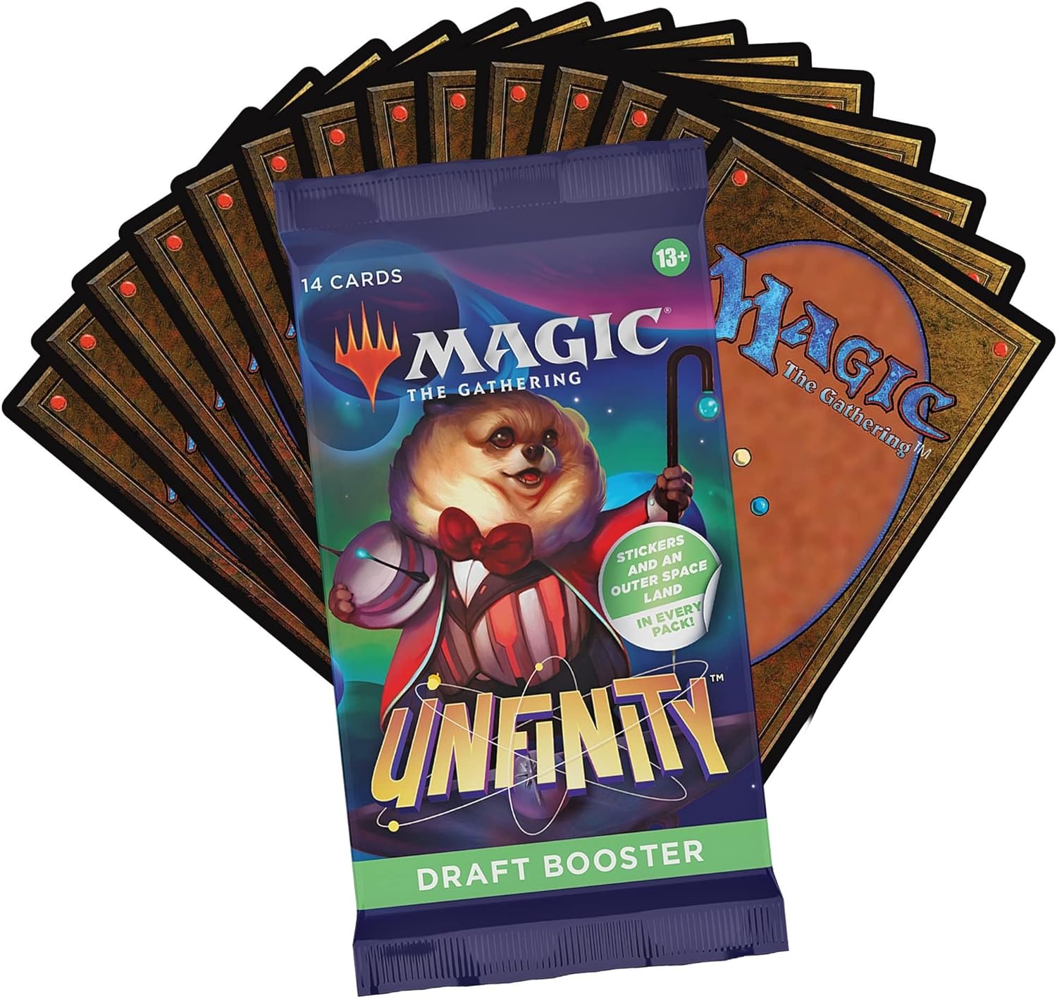 Magic The Gathering Pakiet 3 Booster Draft Pack Unfinity, angielski EAN (GTIN) 195166152516