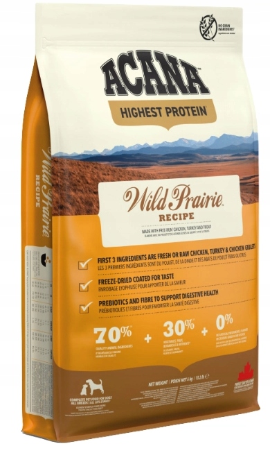 Levně Acana Dog Wild Prairie kuře a krůta 6 kg