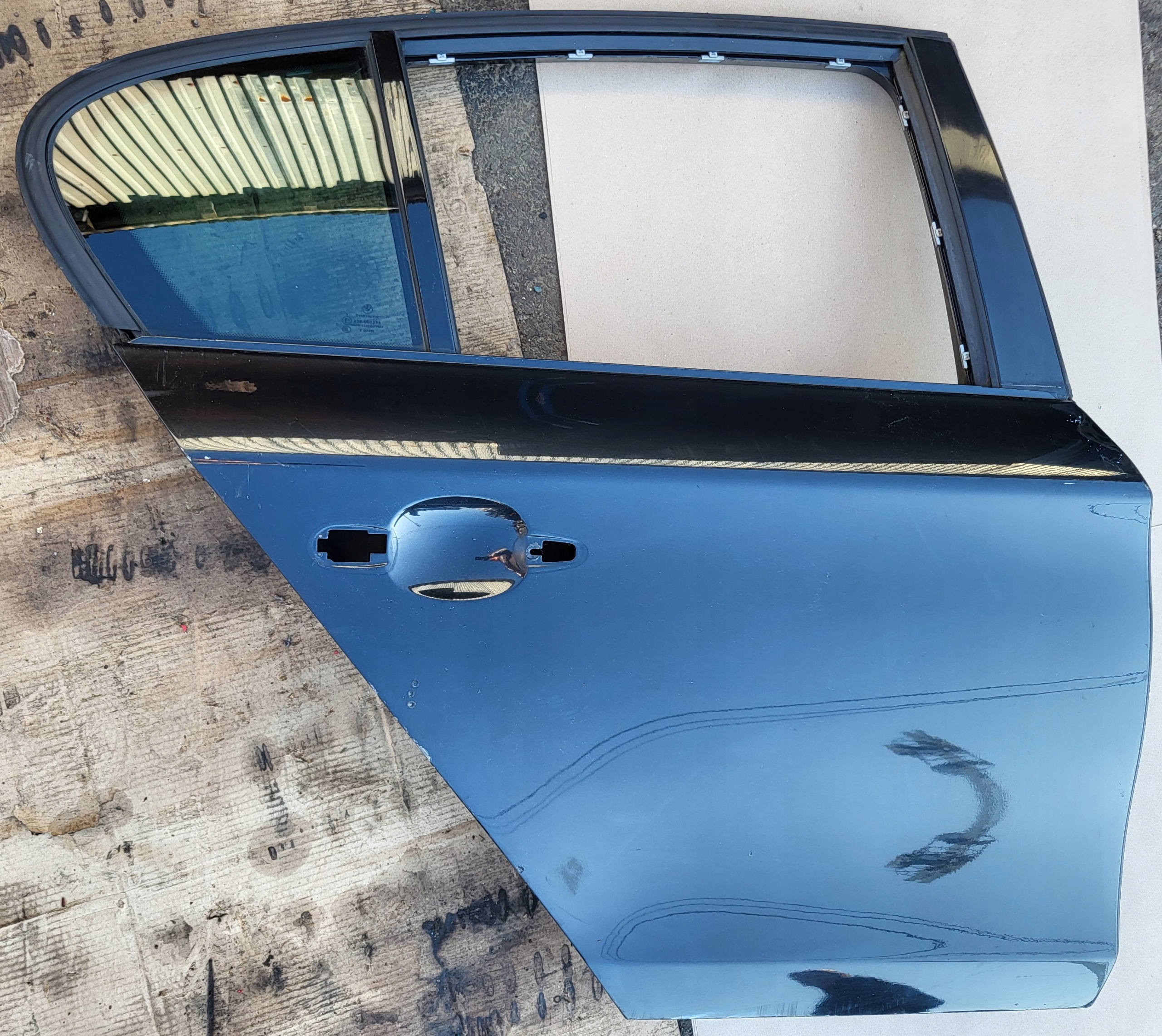 Tür rechts hinten GOLE schwarze BMW 1 E87 OE