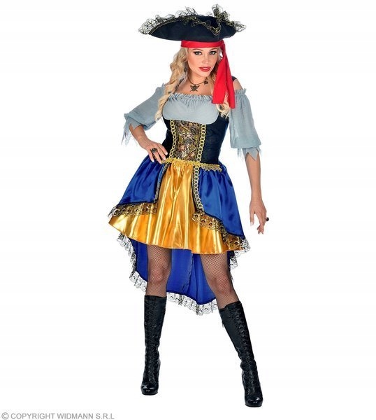 Kostým Pirátky Pirátka Pirátský Styl Piráti S