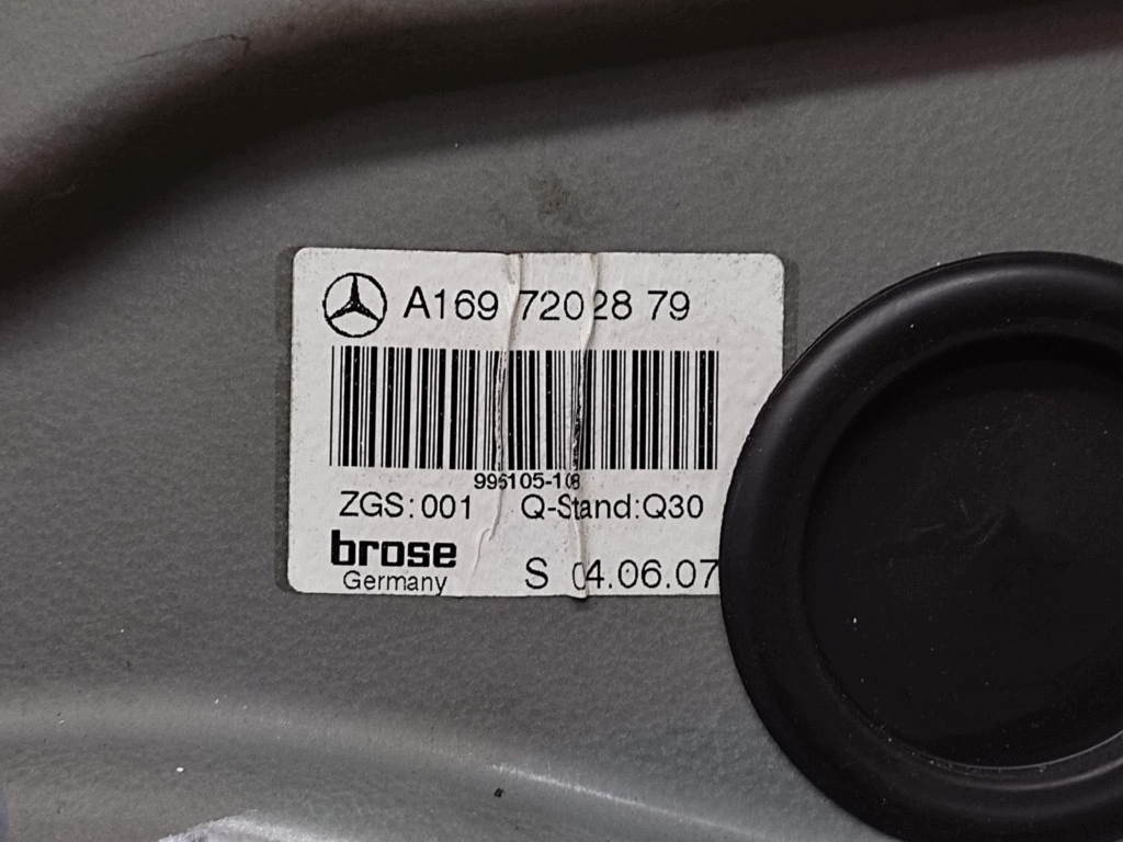 MERCEDES B class W245 window regulator right front A1697202879