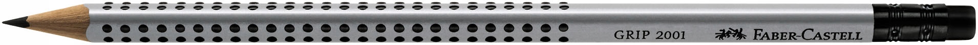 OŁÓWEK HB 2001 GRIP Z GUMKĄ FABER CASTELL