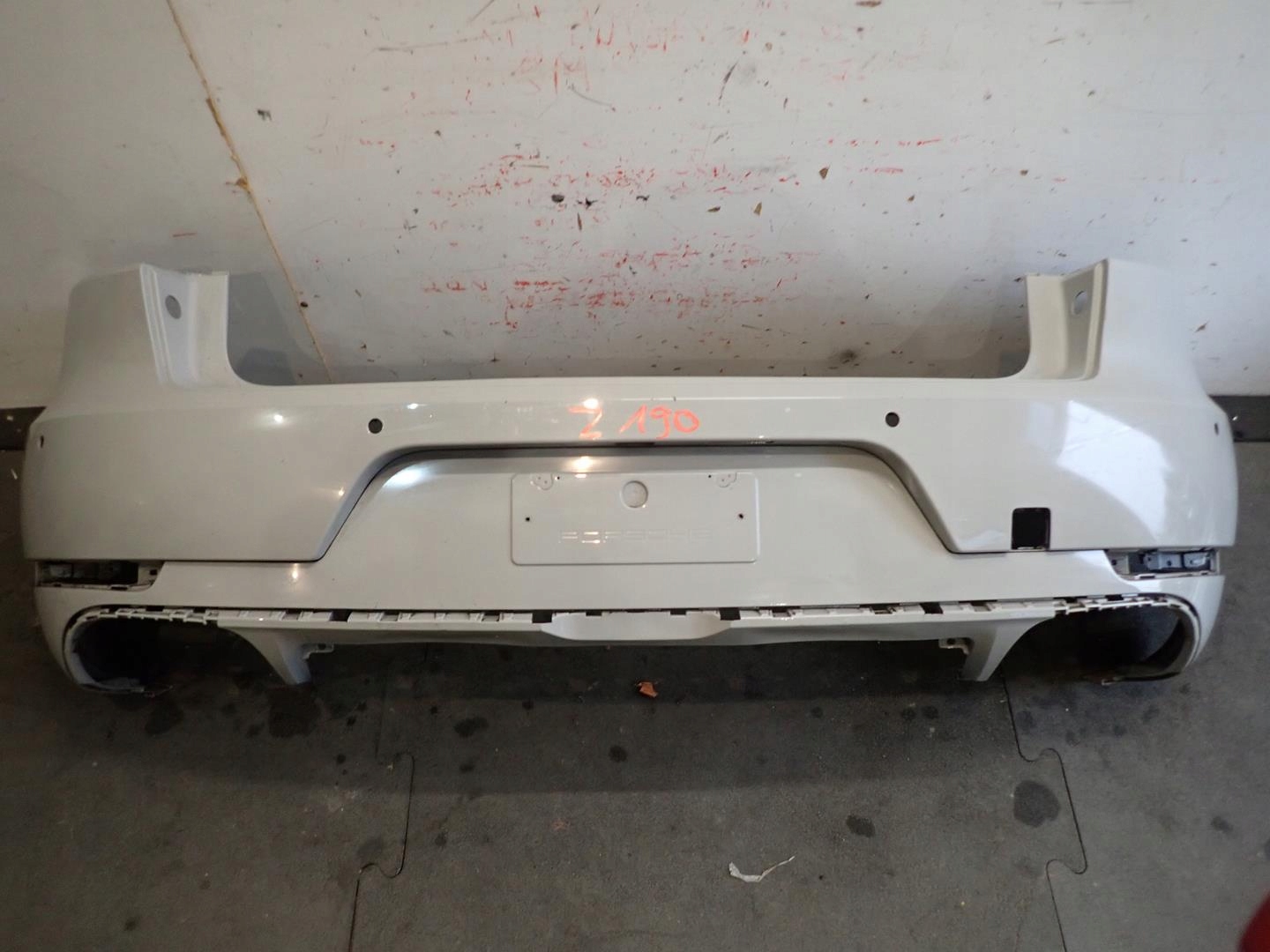 bumper rear part rear PORSCHE MACAN 14- 95B