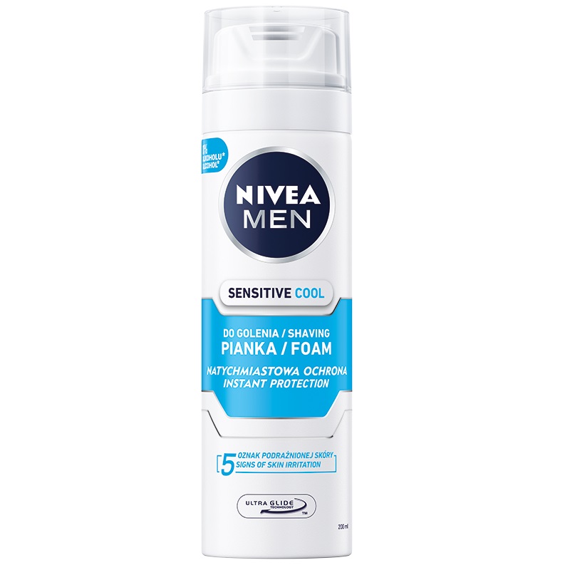 

Pianka do golenia Nivea 200 ml 200 g