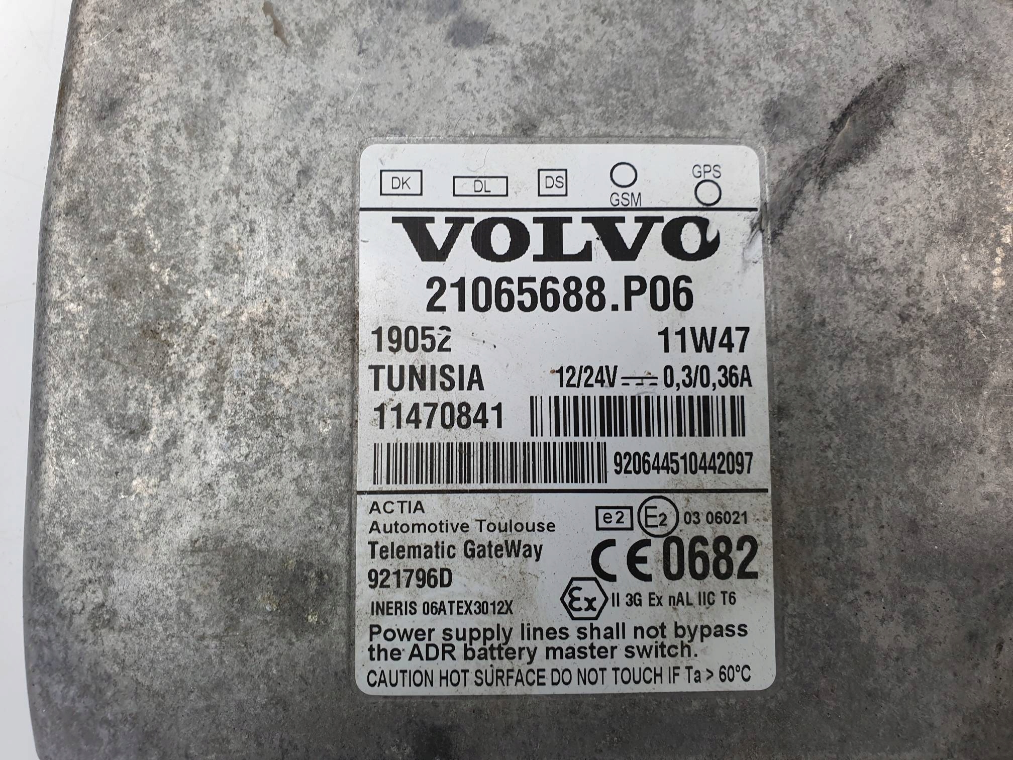modulo DYNAFLEET 21065688.P06 VOLVO FH 13 400